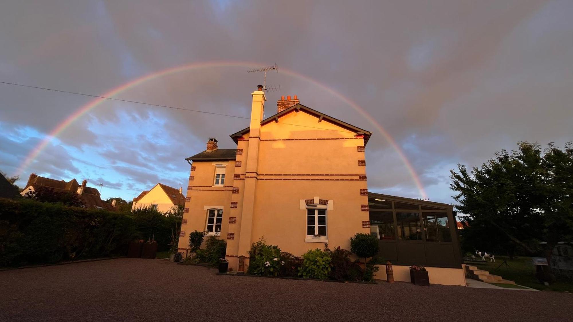 Villa Cathy Chambres D Hotes Dives-sur-Mer Esterno foto